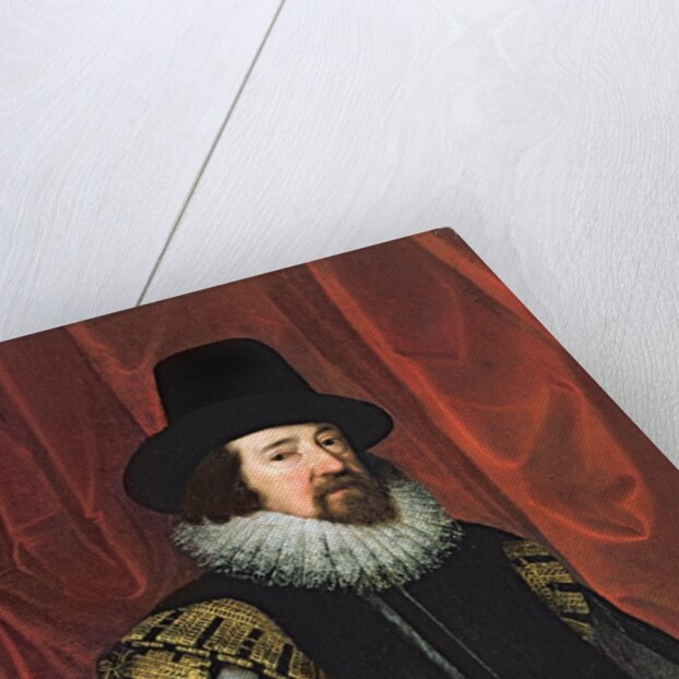 Sir Francis Bacon Baron Verulam de Verulam, vicomte St. Albans by Paul van Somer