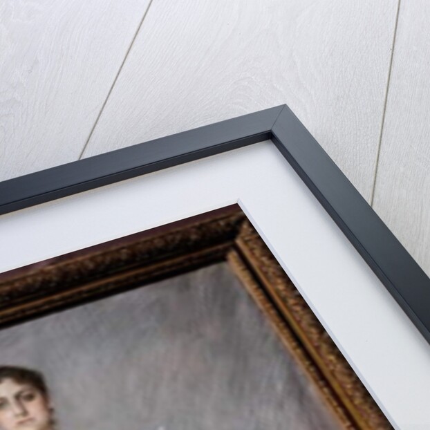 Portrait of a lady in white with gloves and fan, 1889 by Giovanni Boldini