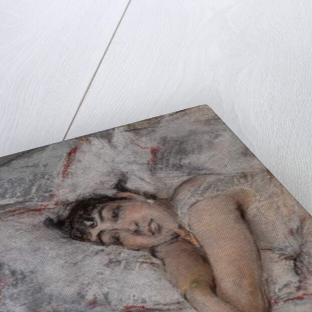 The Countess of Rasty in Bed, detail, 1880 by Giovanni Boldini