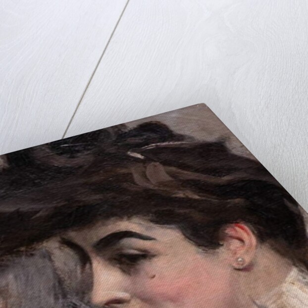 Madame X with a pearl collier, detail, 1904 by Giovanni Boldini