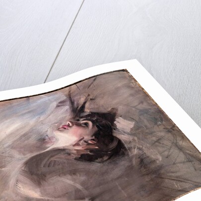 Half Length of Young Woman lying down, 1901 by Giovanni Boldini