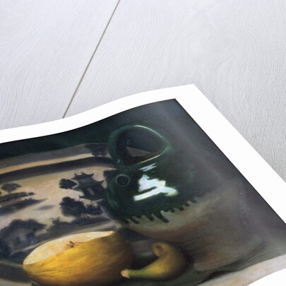 Still life with melon, 1908 by Mark Gertler