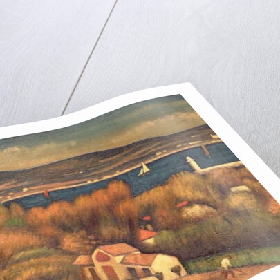 St Tropez, 1925 by Mark Gertler