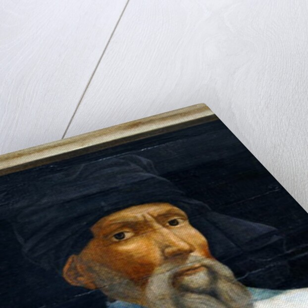 Cassone with 5 portraits of the Masters of the Florentine Renaissance by Anonymous
