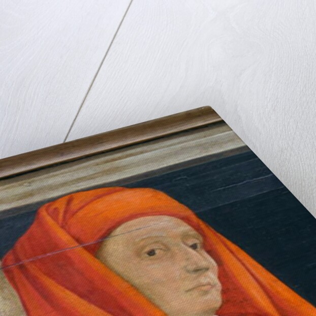 Cassone with 5 portraits of the Masters of the Florentine Renaissance by Anonymous