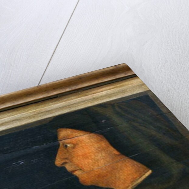 Cassone with 5 portraits of the Masters of the Florentine Renaissance by Anonymous