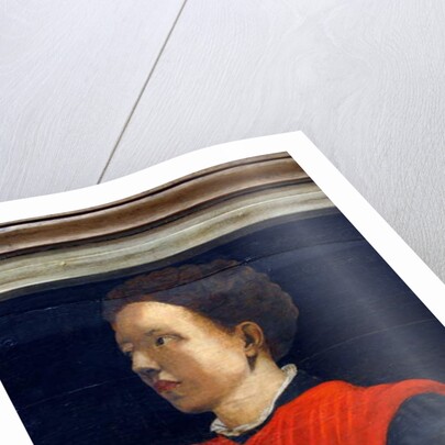 Cassone with 5 portraits of the Masters of the Florentine Renaissance by Anonymous