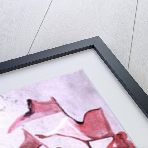 View of the murals of the houses of the town of Orgosolo in Sardinia by Anonymous