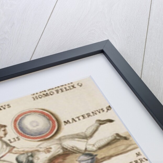 Ms Gen 1496 Plate CXVI Gladiators, 1674 by Pietro Santi Bartoli