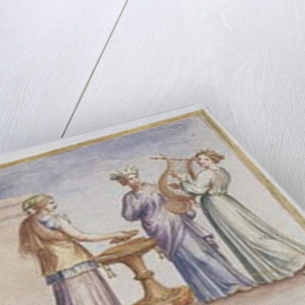 Ms Gen 1496 Plate XLI Aldobrandini Wedding, 1674 by Pietro Santi Bartoli