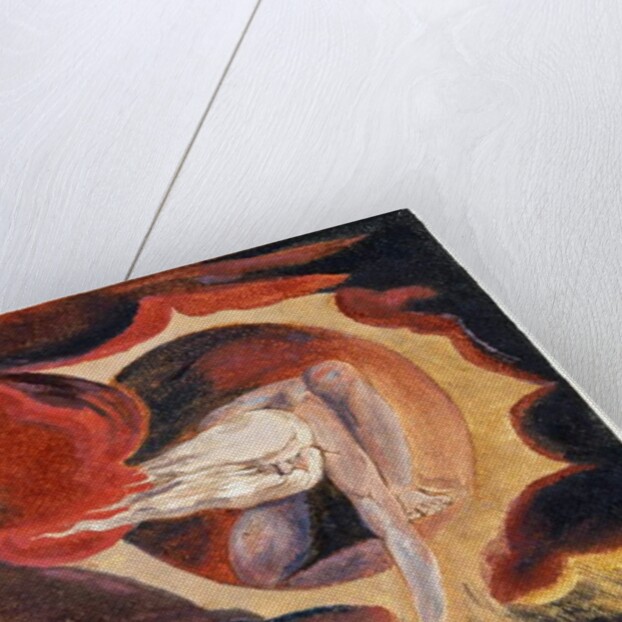 Illustration from 'Europe: a Prophecy', Lambeth, 1794 by William Blake