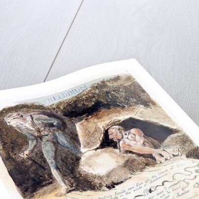 Illustration from 'Europe: a Prophecy', Lambeth, 1794 by William Blake