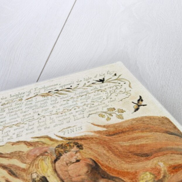 Illustration from 'Europe: a Prophecy', Lambeth, 1794 by William Blake