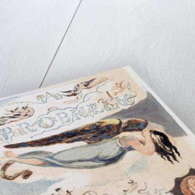 Illustration from 'Europe: a Prophecy', Lambeth, 1794 by William Blake