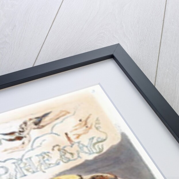 Illustration from 'Europe: a Prophecy', Lambeth, 1794 by William Blake