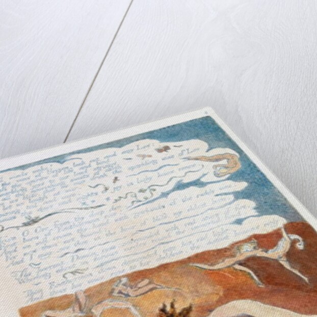 Illustration from 'Europe: a Prophecy', Lambeth, 1794 by William Blake