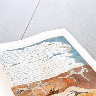 Illustration from 'Europe: a Prophecy', Lambeth, 1794 by William Blake