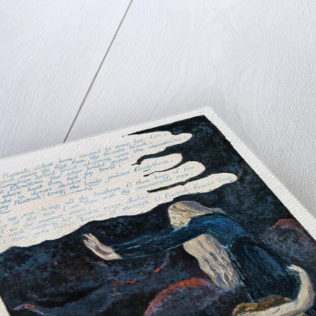 Illustration from 'Europe: a Prophecy', Lambeth, 1794 by William Blake