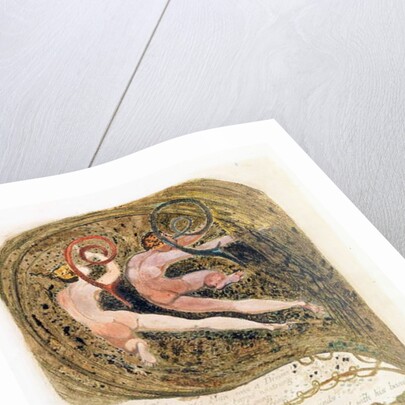 Illustration from 'Europe: a Prophecy', Lambeth, 1794 by William Blake