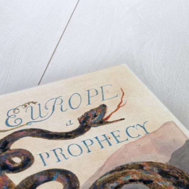 Illustration from 'Europe: a Prophecy', Lambeth, 1794 by William Blake