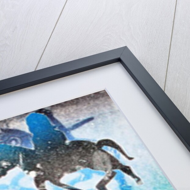 Blue Riders, 2000 by Gloria Wallington