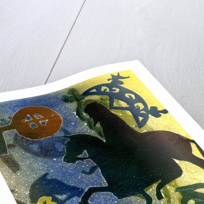 Pictish Horsemen by Gloria Wallington