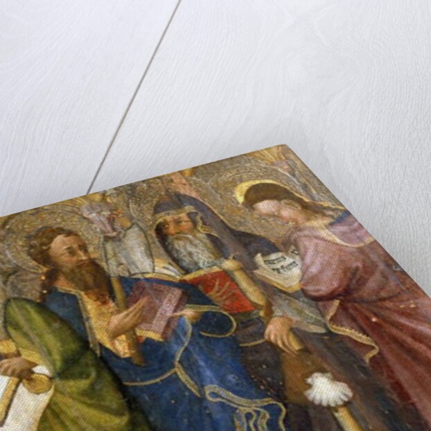 Picardy 082 - Laon - Museum - “” The Apotres”” - Master of the Hours of Rohan - oil painting on 15th century oak by Anonymous