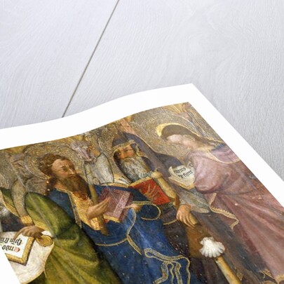 Picardy 082 - Laon - Museum - “” The Apotres”” - Master of the Hours of Rohan - oil painting on 15th century oak by Anonymous