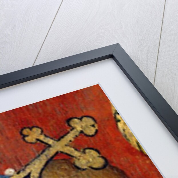 Picardy 085 - Laon - Museum - “” The Donator and the Angel of the Annunciation”” - Master of the Hours of Rohan - Oil painting on 15th century oak by Anonymous