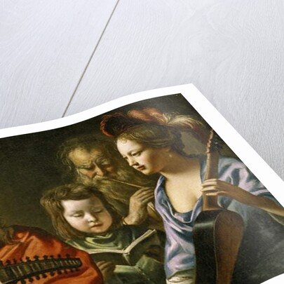 Picardie 086 - Laon - Musee - Le Concert" by Mathieu Le Nain by Anonymous