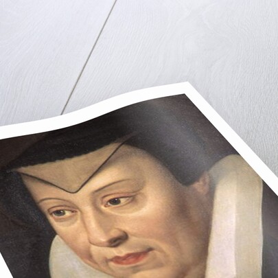 Indre & Loire N* 025 - Chateau d'Azay-le-Rideau - Room N* 4 - Portrait of Catherine de Medicis by Anonymous