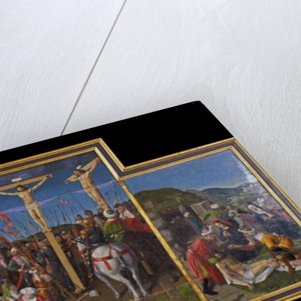 The altarpiece of the crucifixion by Anonymous