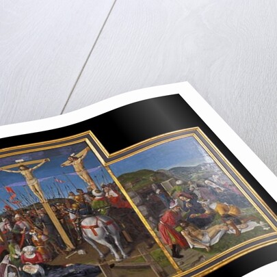 The altarpiece of the crucifixion by Anonymous