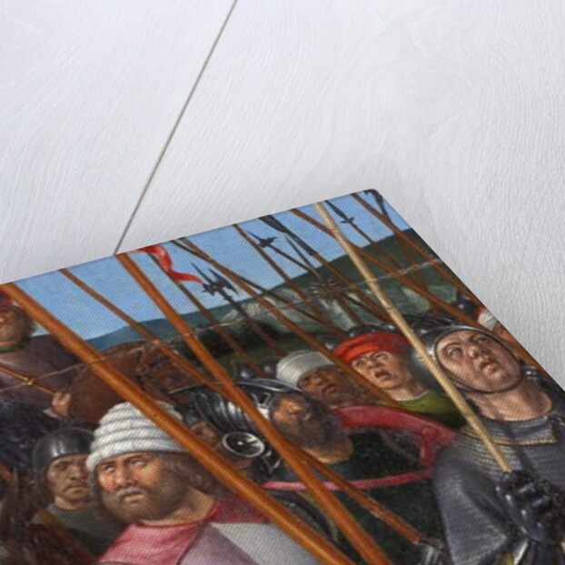 Detail of the altarpiece of the crucifixion by Anonymous