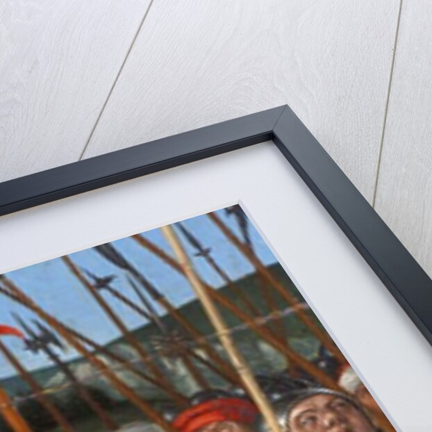 Detail of the altarpiece of the crucifixion by Anonymous