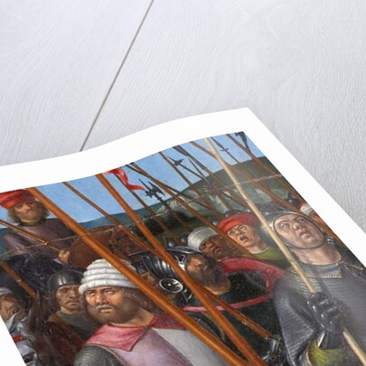 Detail of the altarpiece of the crucifixion by Anonymous