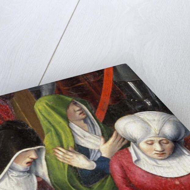 Detail of the altarpiece of the crucifixion by Anonymous