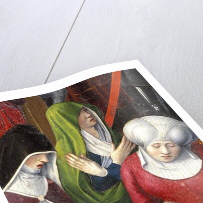 Detail of the altarpiece of the crucifixion by Anonymous