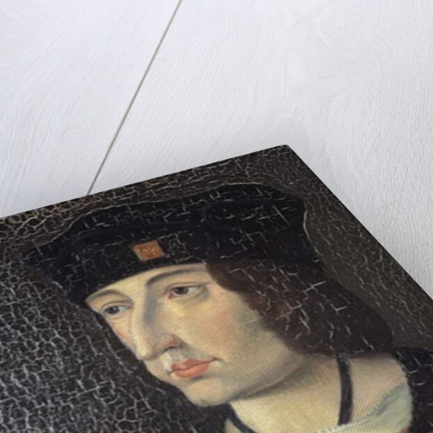 Indre & Loire N* 184 - Chateau de Loches - Portrait of Charles VIII by Anonymous