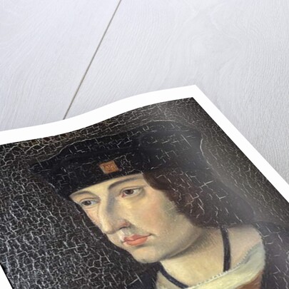 Indre & Loire N* 184 - Chateau de Loches - Portrait of Charles VIII by Anonymous