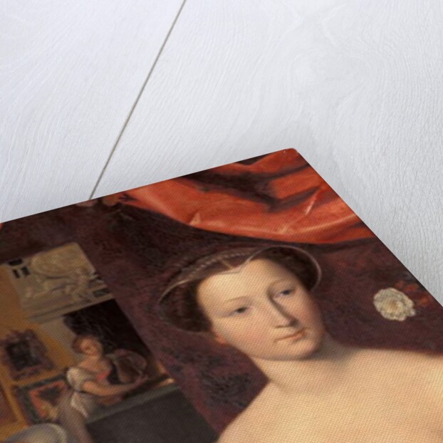 Indre & Loire N* 328 - Chateau d'Azay-le-Rideau - salle 4 "" la Dame au bain" detail by Anonymous