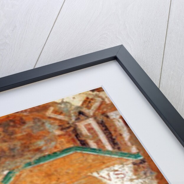 Loire Atlantique N* 063 - Church of Loroux-Bottereau - Wall painting of the legend of St-Gilles by Anonymous