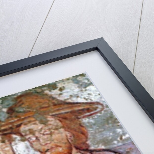 Wall painting of the legend of St-Gilles by Anonymous