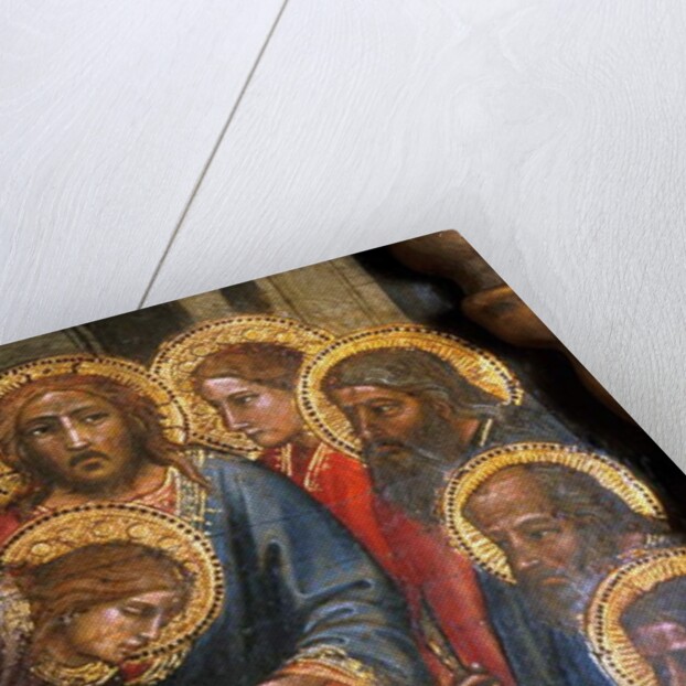 Loire Atlantique N* 090 - Nantes/Musee des Beaux Arts - “” La Cene”” by Mariotto di Nardo - Italian Primitive of the 14th century by Anonymous