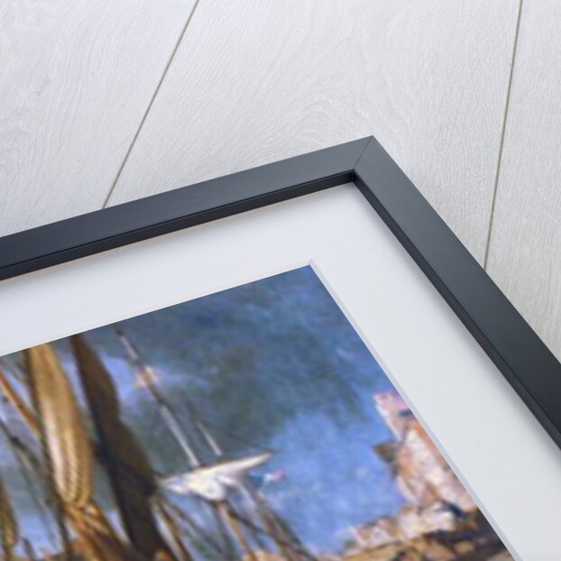 Loire Atlantique N* 120 - Nantes - Musee Dobree - The Port of Nantes - by Parrot William - painting of 1804 by Anonymous