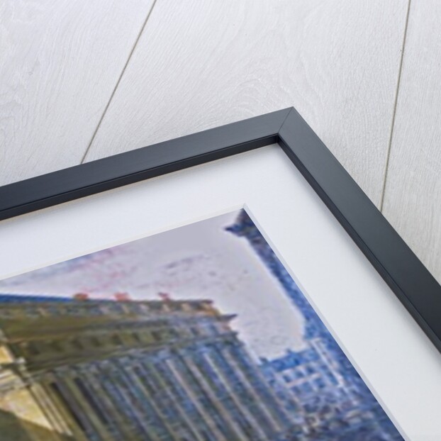 France - Departement du Nord - Lille - Musee Hospice Comtesse - Louis Joseph Watteau, dit Watteau de Lille: Lille, place du theatre by Anonymous