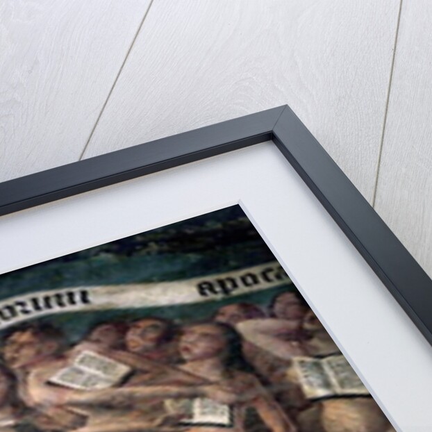 France, Tarn, Albi, Cathedrale Sainte-Cecile, fresco of the Last Judgement, -, the descent to the underworld, detail by Anonymous