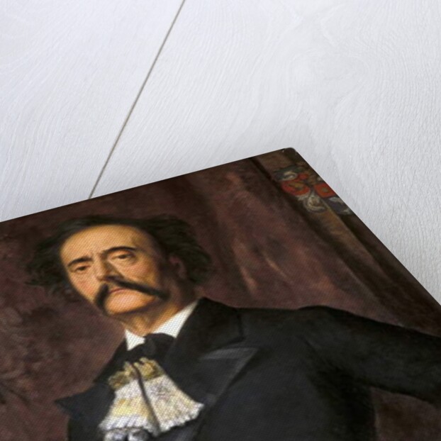 Portrait of Jules Barbey d'Aurevilly by Anonymous