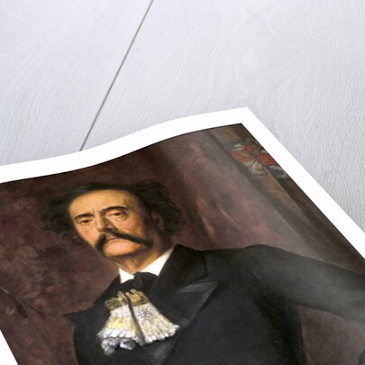 Portrait of Jules Barbey d'Aurevilly by Anonymous