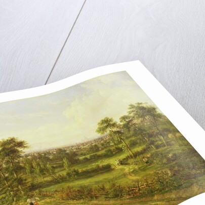 View of London from Denmark Hill by Alexander Nasmyth